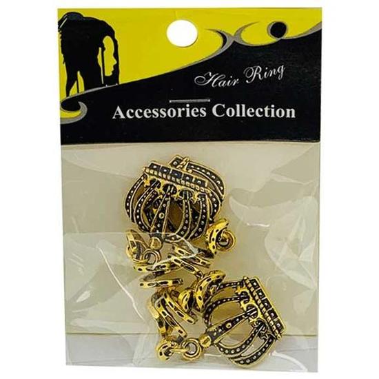 Beauty Collection Hair Ring Accessories Collection 80884 Gold