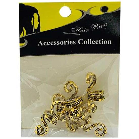 Beauty Collection Hair Ring Accessories Collection 80885 Gold