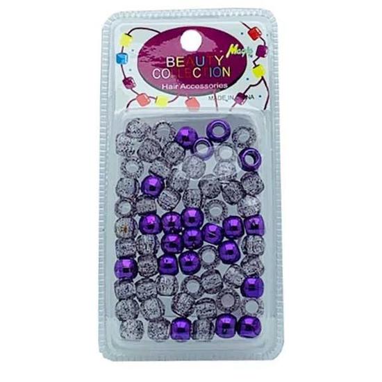 Beauty Collection Magic Hair Beads MET2PUR Assorted