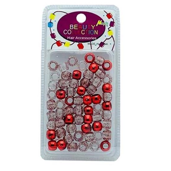 Beauty Collection Magic Hair Beads MET2RED Assorted