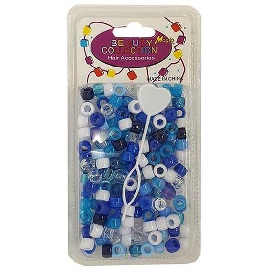 Beauty Collection Magic Hair Beads Sky Blue Small Pack