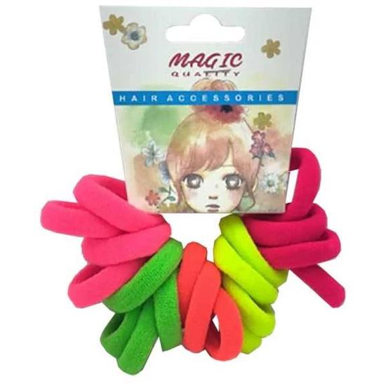 Beauty Collection Magic Quality Elastic Hair Bands Assorted TT20AST