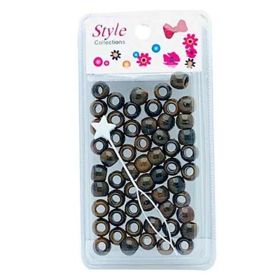 Beauty Collection Style Collection Pattern Beads BD012 Black & Brown