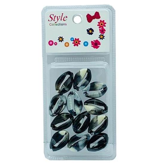 Beauty Collection Style Collection Shell Beads BD016 Black