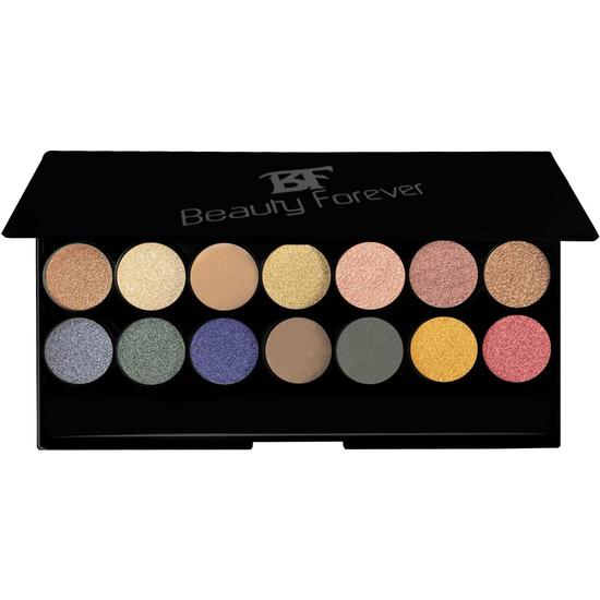 beauty forever BF Mineral Based 14s Eyeshadow Palette 101 14x1.1 g