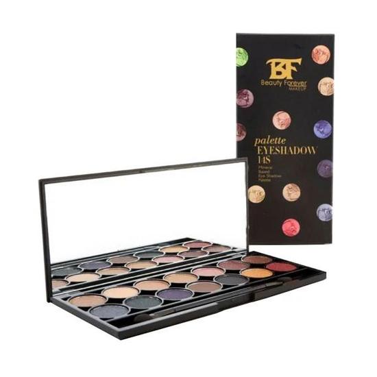 beauty forever BF Mineral Based 14s Eyeshadow Palette 104 14x1.1 g