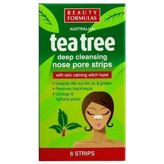 Beauty Formulas Australian Tea Tree Deep Cleansing Nose Pore Strips