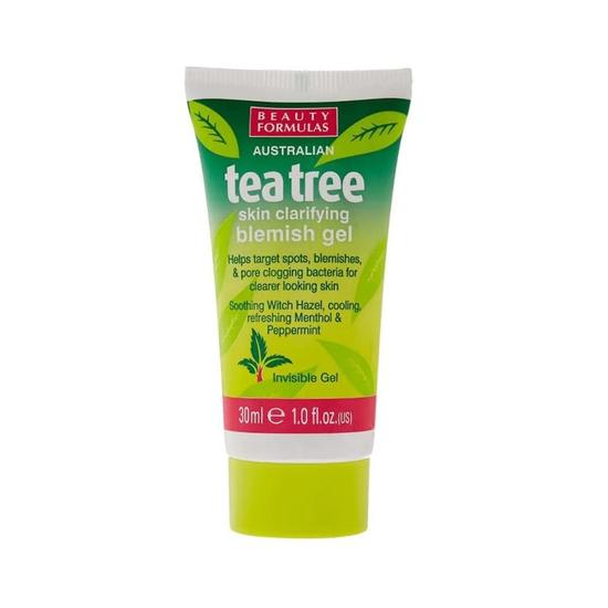 Beauty Formulas Australian Tea Tree Skin Clarifying Blemish Gel 30 ml