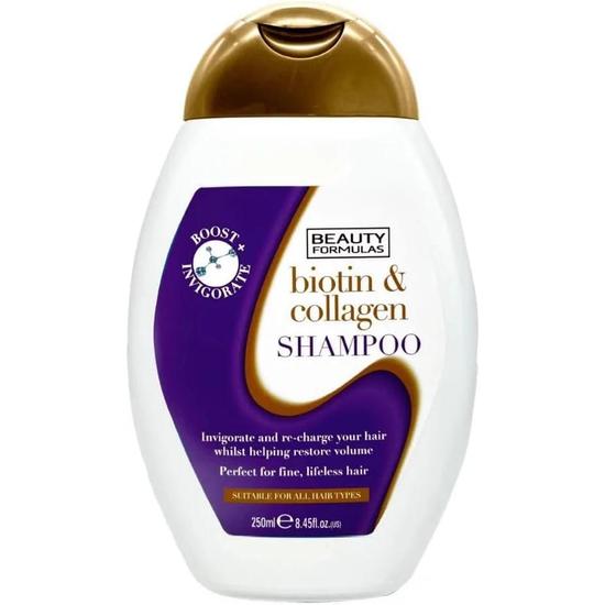 Beauty Formulas Biotin & Collagen Shampoo 250ml