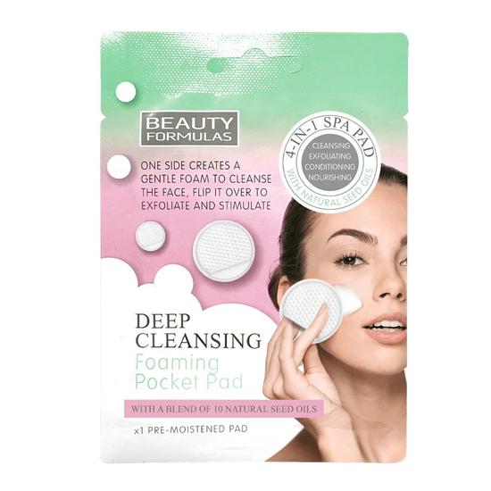 Beauty Formulas Deep Cleansing Foaming Pocket Pad