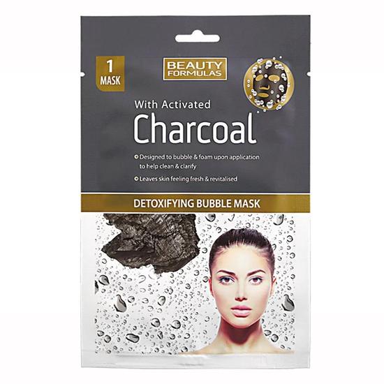 Beauty Formulas Detoxifying Bubble Mask With Activated Charcoal