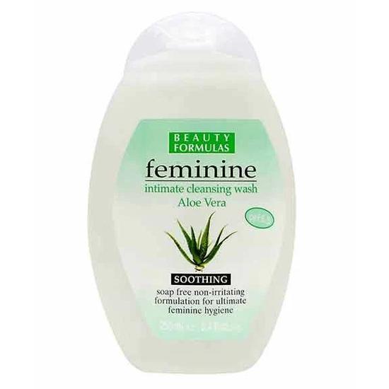 Beauty Formulas Feminine Intimate Cleansing Wash With Aloe Vera 250ml / Aloe Vera