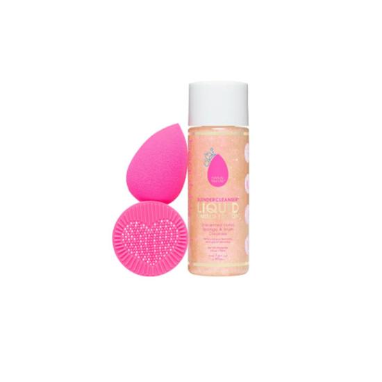 beautyblender Double Delight Blend & Cleanse Trio Gift Set With Mat