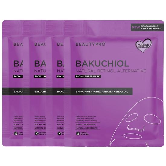 BeautyPro BAKUCHIOL Facial Sheet Mask