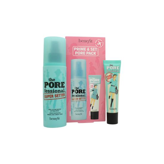 Benefit The Porefessional Primer Set 120ml Makeup Setting Spray + 22ml Pore Primer