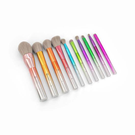 Bh Cosmetics Take Me Back To Brazil 10 Piece Brush Set Imperfect Box