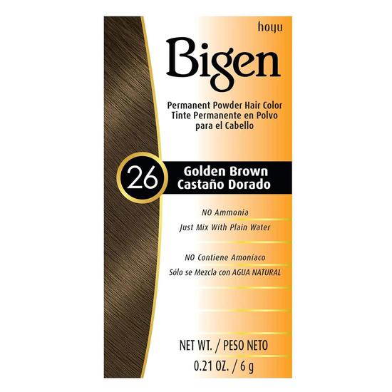 Bigen Hair Dye Permanent Powder Hair Colour All Colours 6 g / 46 Light Chestnut