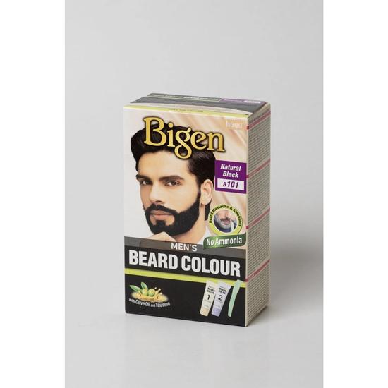 Bigen Men's Beard Colour Natural Black B101