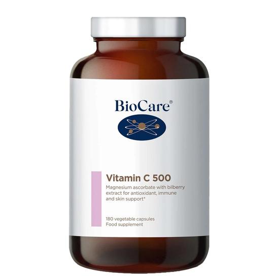 BioCare Vitamin C 500 180 Capsules