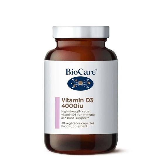BioCare Vitamin D3 4000iu 30 Capsules