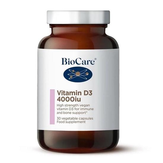 BioCare Vitamin D3 4000iu Vegicaps 30 Vegicaps