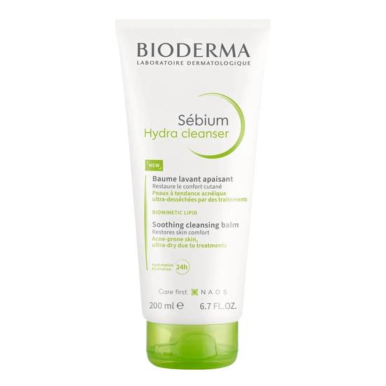 Bioderma Sebium Hydra Cleanser Gentle & Nourishing Face Wash For Dry & Sensitive Acne-prone Skin 200ml