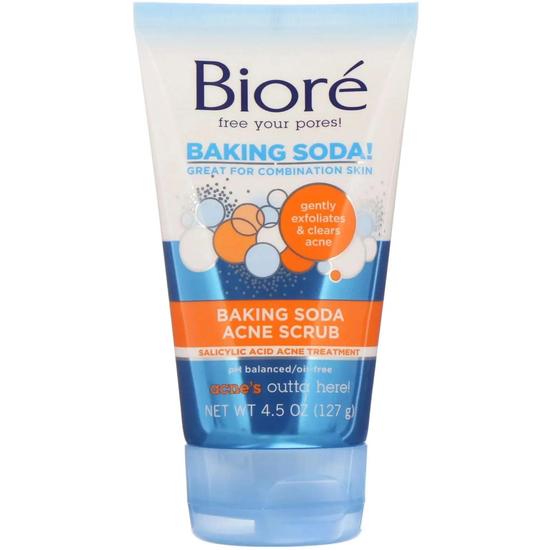 Bioré Baking Soda Acne Scrub 127 g