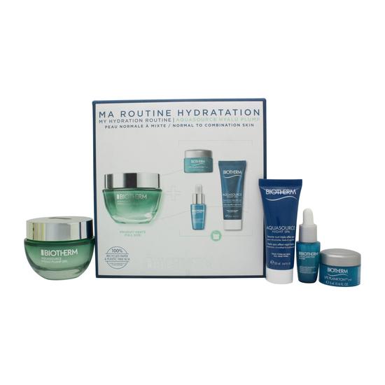 Biotherm Aquasource Hyalu Plump Gel Gift Set 4 Pieces