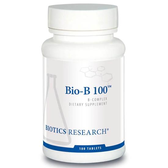 Biotics Research Bio-B 100 Vitamin B Complex Tablets 180 Tablets