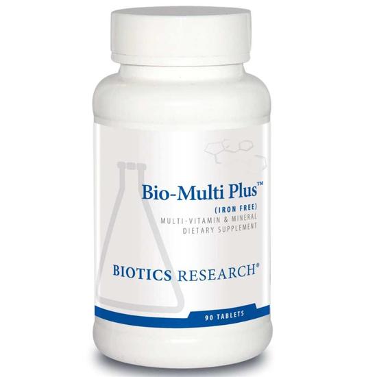 Biotics Research Bio-Multi-Plus Iron Free Tablets 90 Tablets