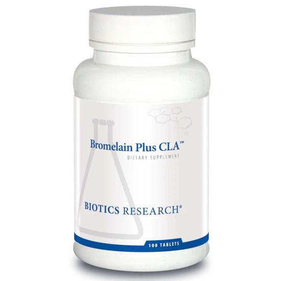 Biotics Research Bromelain Plus CLA Tablets 100 Tablets