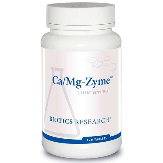 Biotics Research Ca/Mg-Zyme Tablets 120 Tablets