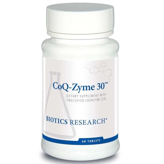 Biotics Research CoQ-Zyme 30 Tablets 60 Tablets