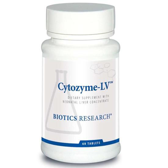 Biotics Research Cytozyme-LV Tablets 60 Tablets