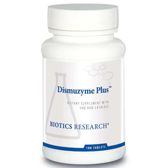 Biotics Research Dismuzyme Plus Tablets 180 Tablets