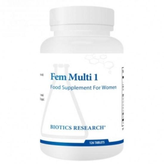 Biotics Research Fem Multi 1 Tablets 126 Tablets