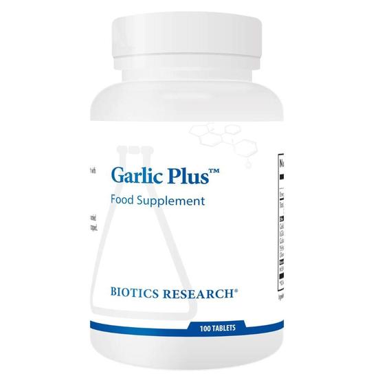 Biotics Research Garlic Plus Tablets 100 Tablets