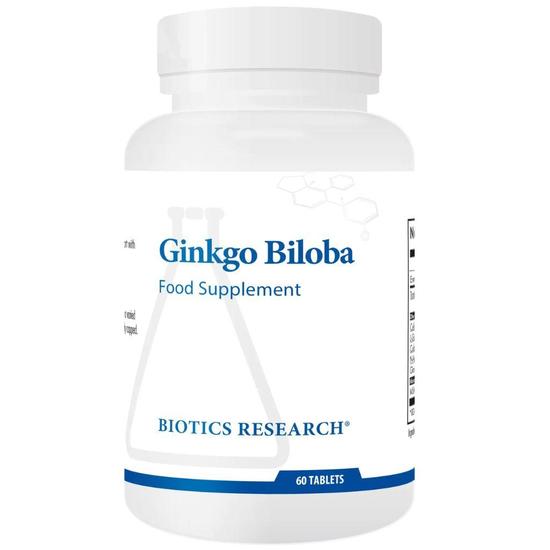 Biotics Research Ginkgo Biloba Tablets 60 Tablets