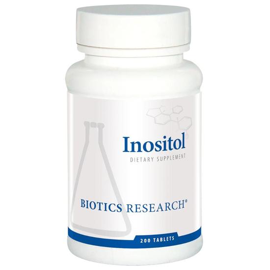 Biotics Research Inositol From Rice Tablets 200 Tablets