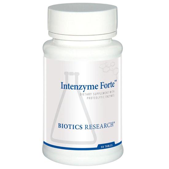 Biotics Research Intenzyme Forte Tablets 50 Tablets