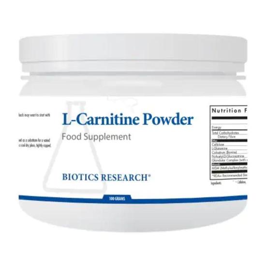 Biotics Research L-Carnitine Powder 100g