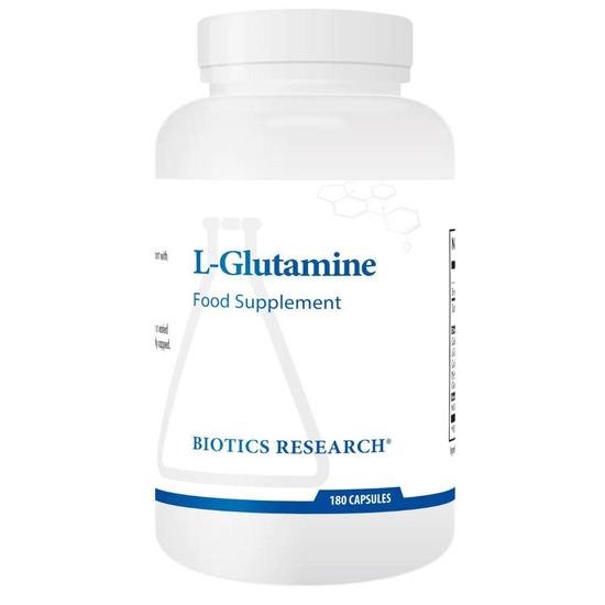 Biotics Research L-Glutamine Capsules 180 Capsules