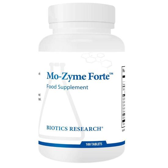 Biotics Research Mo-Zyme Forte Tablets 100 Tablets