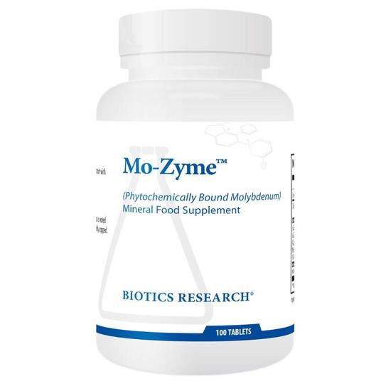 Biotics Research Mo-Zyme Tablets 100 Tablets