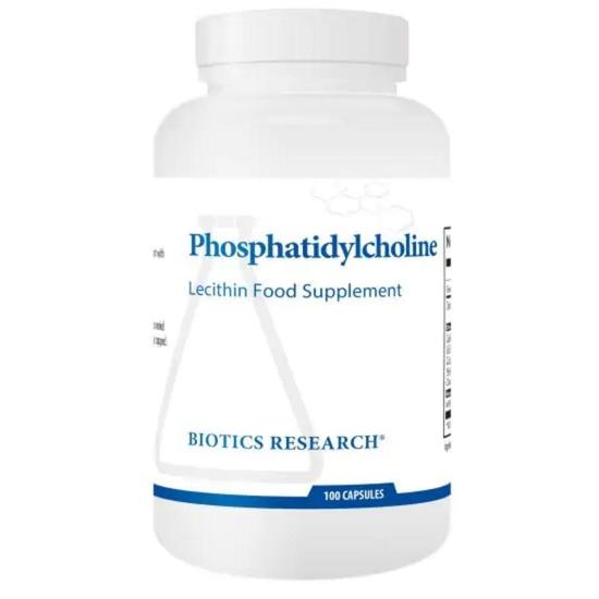 Biotics Research Phosphatidylcholine Capsules 100 Capsules