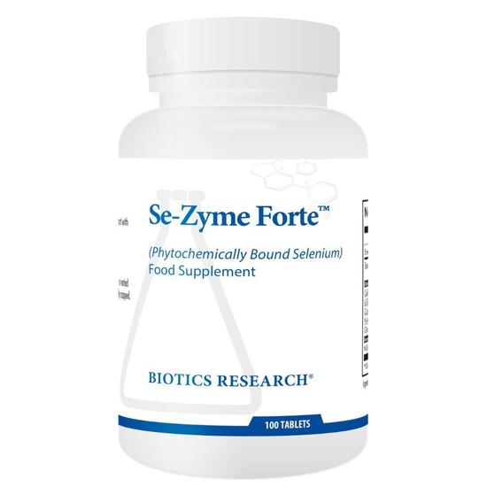 Biotics Research Se-Zyme Forte Tablets 100 Tablets