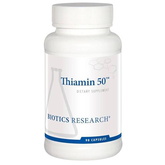 Biotics Research Thiamin-50 Capsules 90 Capsules