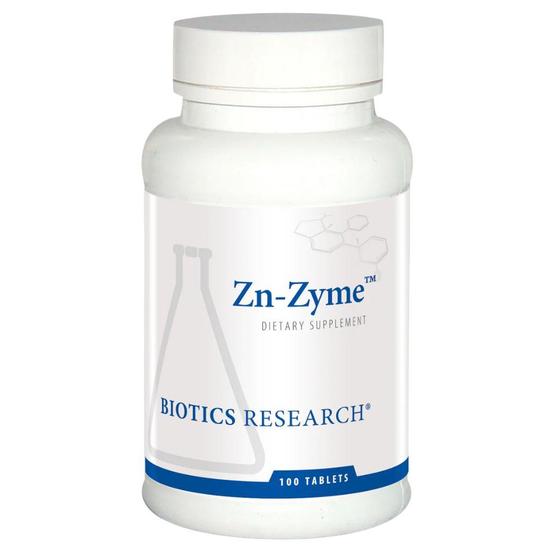 Biotics Research Zn-Zyme Tablets 100 Tablets