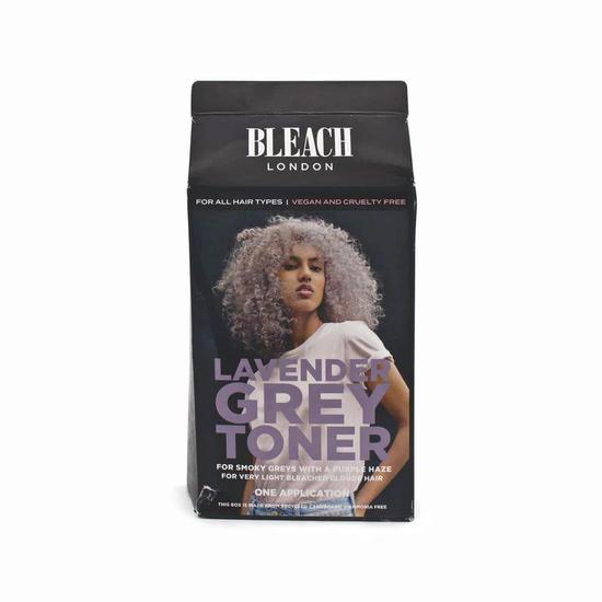 BLEACH LONDON Lavender Grey Toner Kit Imperfect Box