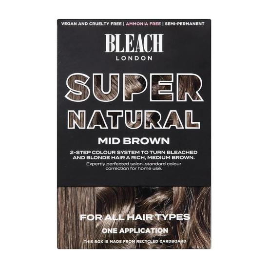 BLEACH LONDON Super Natural Mid Brown One Application